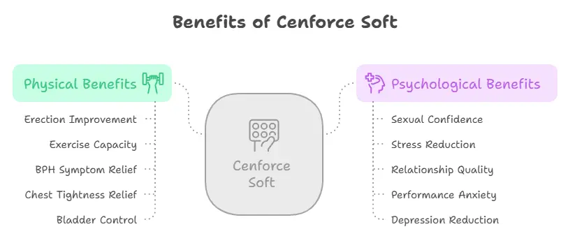 Benefits of Taking Cenforce Soft