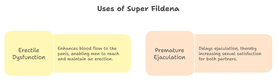 Uses of Super Fildena Tablet