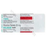 Bilacip 20 Mg