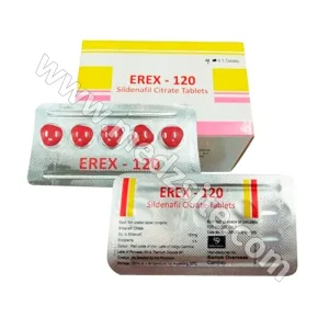 Erex 120 mg (Sildenafil Citrate)