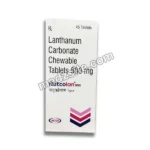Natcolan 500 Mg (Lanthanum Carbonate 500 mg)