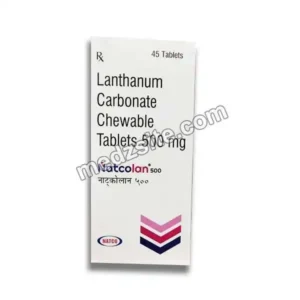 Natcolan 500 Mg (Lanthanum Carbonate 500 mg)