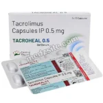Tacroheal 0.5 mg (Tacrolimus Capsule IP 0.5 mg)