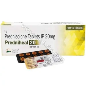 Predniheal 20 mg (Prednisolone 20 mg)