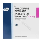 Amlogard 2.5 mg (Amlodipine Besilate 2.5 mg)