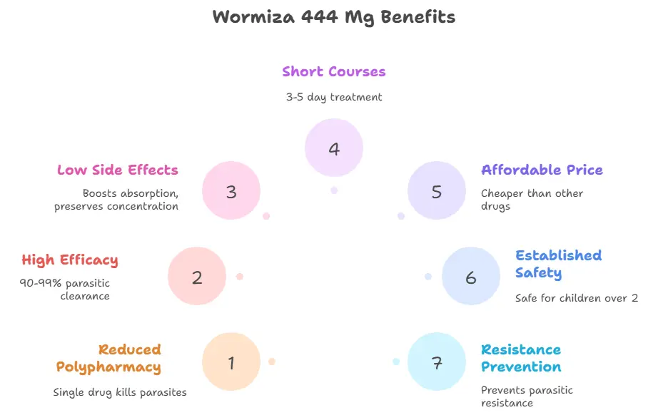 Benefits of Wormiza 444 Mg