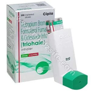 Triohale Inhaler (Tiotropium/Formoterol/Ciclesonide)