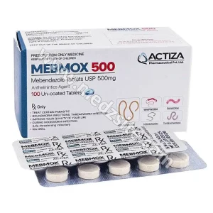 Mebmox 500 mg (Mebendazole 500 mg)