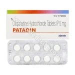 Patadin 5 mg (Olopatadine 5 mg)