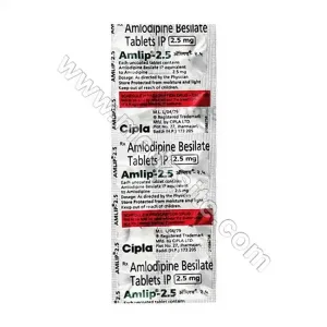 Amlodipine Besilate 2.5mg Tablet