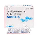 Amlodipine Besilate 5mg Tablet