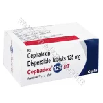 Cephalexin dispersible 125mg