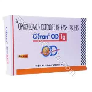 Ciprofloxacin Extended Release 1000mg