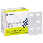 Cyclosporine 50 mg