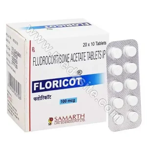 Fludrocortisone 100 mcg