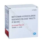 Metformin Sustained Release 850 Mg