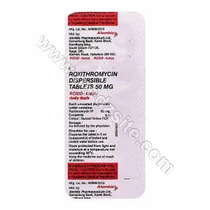 Roxithromycin 50 Mg