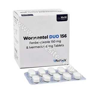 Wormentel Duo 156 (Fenbendazole Ivermectin Tablets)
