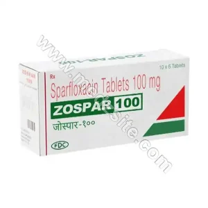 Sparfloxacin 100 mg