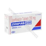 Sparfloxacin 200 mg