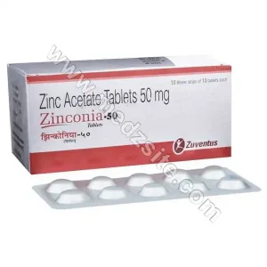 Zinc Acetate 50 mg