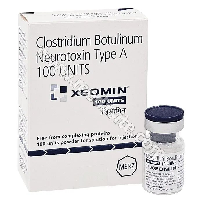 Xeomin 100 iu Injection (Clostridium Botulinum Neurotoxin Type A)