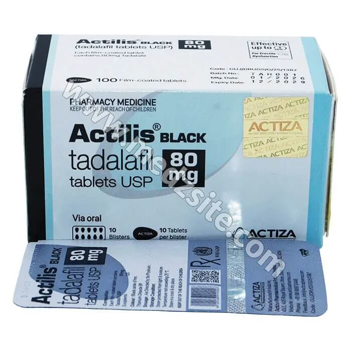 Cialis 80 mg (Tadalafil) (Actilis)