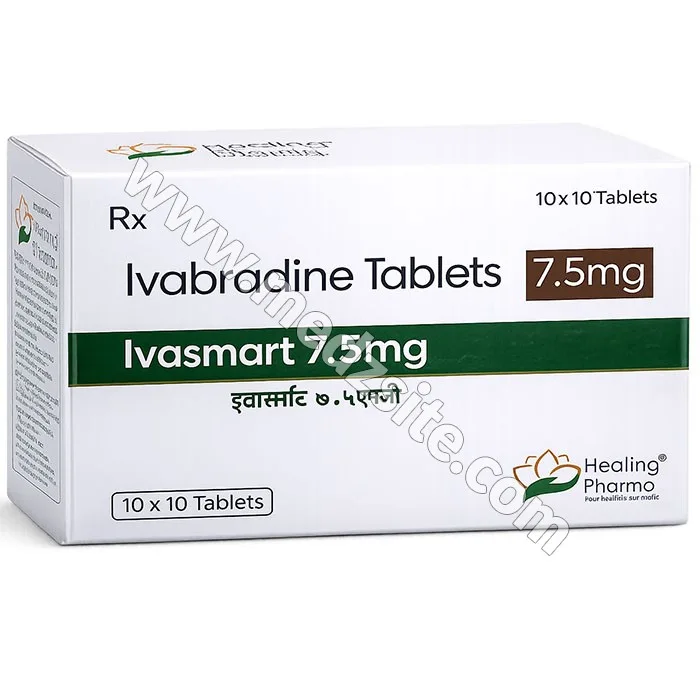 Ivasmart 7.5 mg Tablet (Ivabradine)