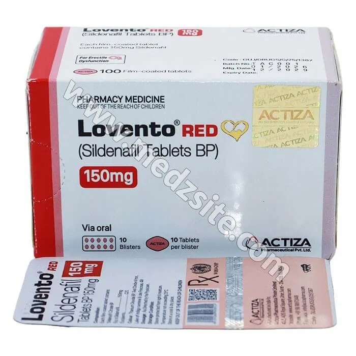 Red Sildenafil Pill