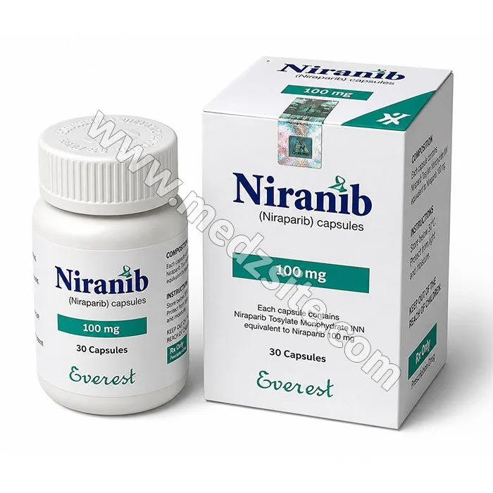 Niranib 100 mg Capsule (Niraparib)