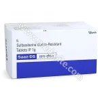 Saaz-DS 1000 mg Tablet (Sulfasalazine)