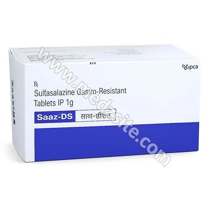 Saaz-DS 1000 mg Tablet (Sulfasalazine)