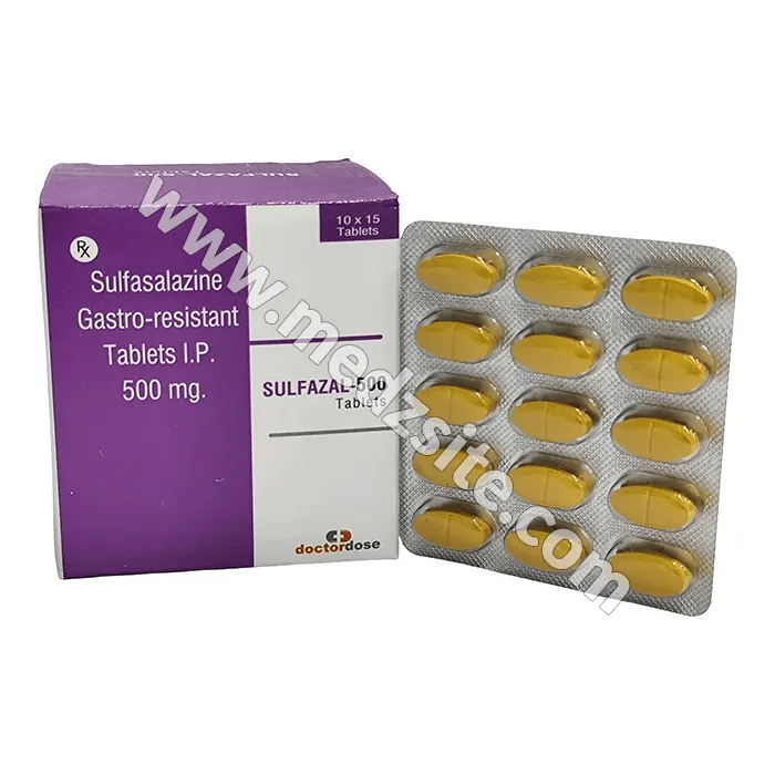 Sulfazal 500 mg Tablet (Sulfasalazine)
