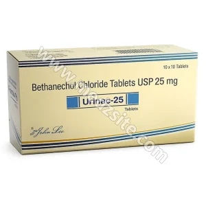 Urinac 25 mg Tablet (Bethanechol)