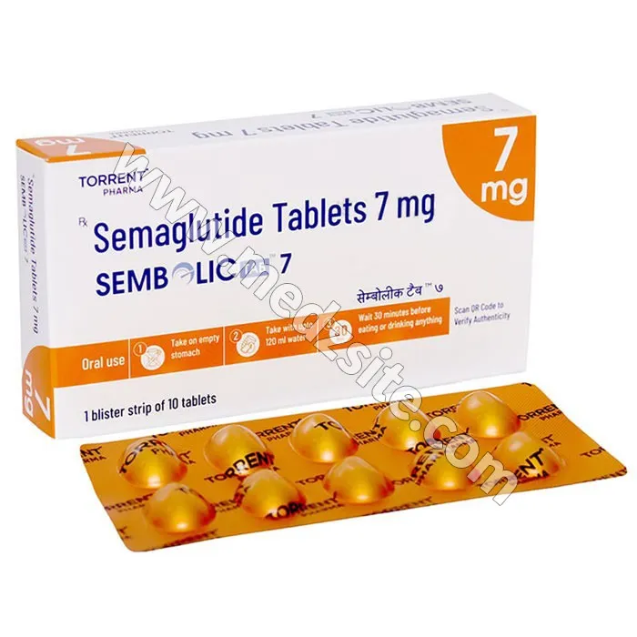Sembolic 7 mg Tablet (Semaglutide)