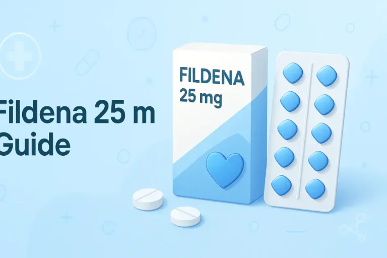 Fildena 25 mg Guide: Everything You Need to Know