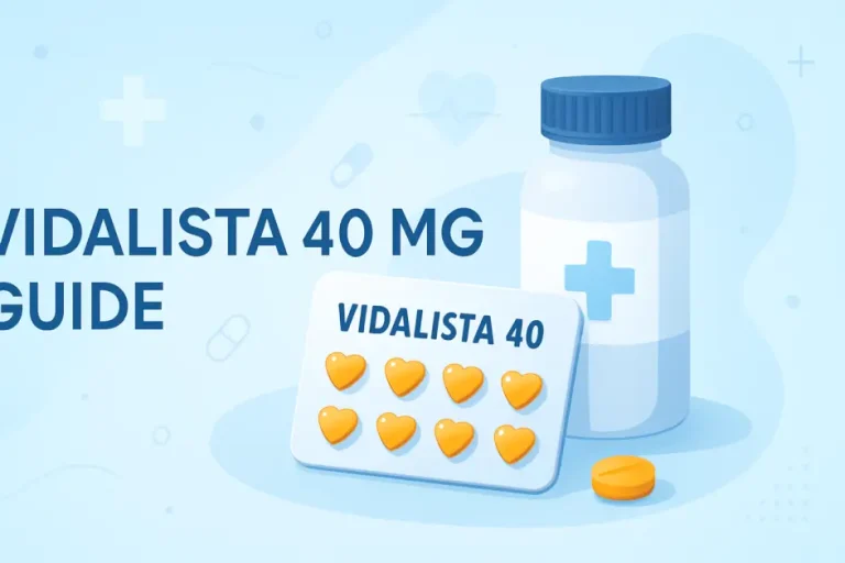 Comprehensive Vidalista 40 mg Guide for UK Users